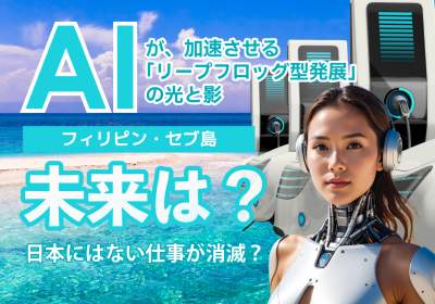 ​【フィリピン・セブ島】日本にはない仕事が消滅？AIが加速させる「リープフロッグ型発展」の光と影