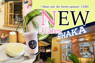 Latest features: Cafe recommendations in Cebu city! #